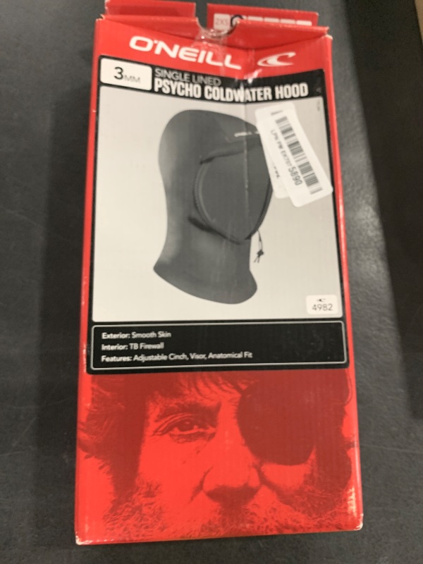 Photo 1 of O'Neill Wetsuits unisex adult Men's Psycho 3mm Coldwater Hood Wetsuit Accessories, Black, X-Small US