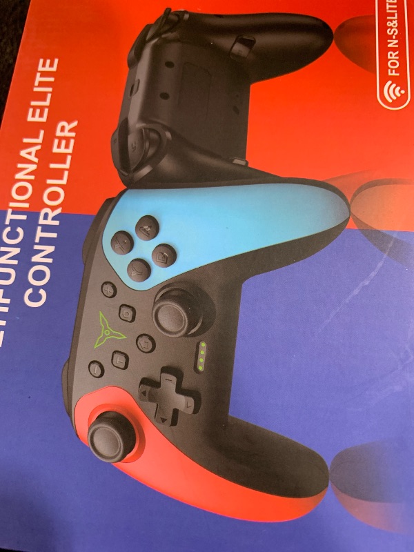 Photo 1 of Wireless Switch Controller for Switch/Lite/OLED Controller, Switch Controller with a Mouse Touch Feeling on Back Buttons, Extra Switch Pro Controller with Wake-up,Programmable, Turbo Function