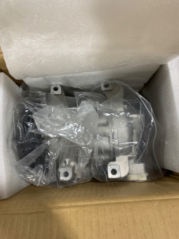 Photo 1 of Air Conditioner AC Compressor with A/C Clutch Fits for Nissan Altima 2.5 2.5L S SR Base Sense Advance 2013 2014 2015 2016 2017 2018 (Without SL and SV), Replaces CO 29074C, w/One Plug