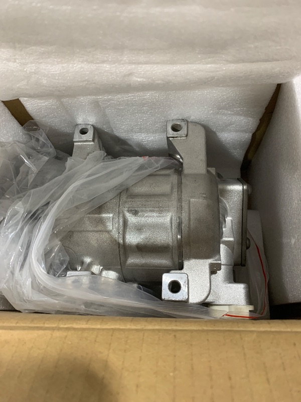 Photo 1 of Air Conditioner AC Compressor with A/C Clutch Fits for Nissan Altima 2.5 2.5L S SR Base Sense Advance 2013 2014 2015 2016 2017 2018 (Without SL and SV), Replaces CO 29074C, w/One Plug