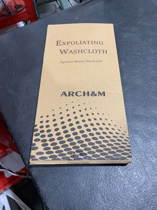 Photo 1 of ARCH&M Exfoliating Washcloth Body Scrubber Back Scrubber for Shower Japanese Beauty Washcloth Bath Wash Cloth Korean Exfoliation Luffah Towel Net Sponge Loofah Body Scrub 3 Pack