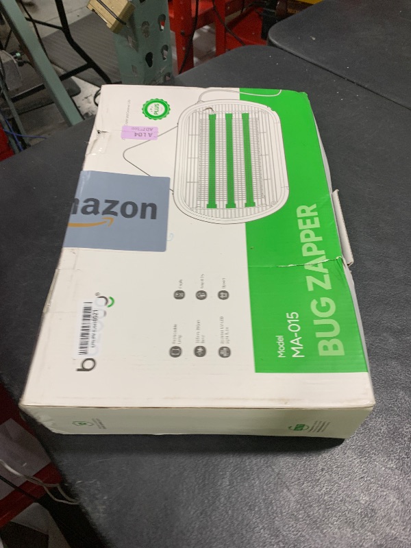 Photo 1 of Buzbug Upgraded LED Bug Zapper Indoor, 10 Years Lifespan 3 Lamps Sustainable Less Power, 3800V Powerful Electric Mosquito Zapper, Durable Fly Trap Mosquito Trap, Fly Killer Fly Zapper -MA015PLUS