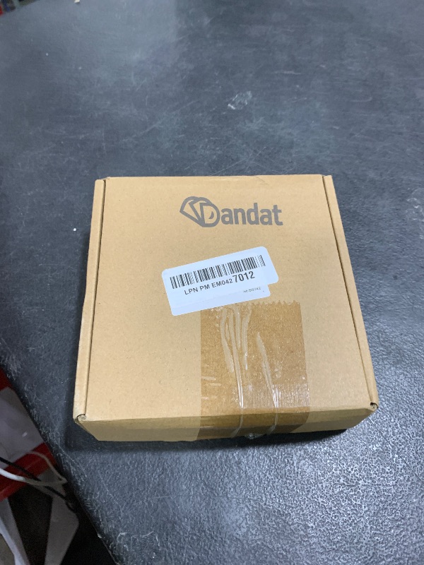 Photo 1 of Dandat 8 Pcs Project Storage Case Portable Creative Storage Box Dental Toothpick Holder Floss Qtip Travel Case Transparent Flosser Dispenser Container for Teeth Cleaning Cotton Swab (Blue, White)