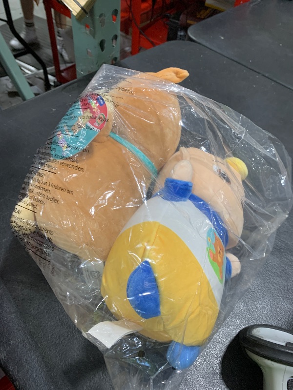 Photo 1 of Squishmallows Original 10-Inch “Cocomelon” JJ and Bingo HugMees 2-Pack – Ultrasoft Official Jazwares Plush