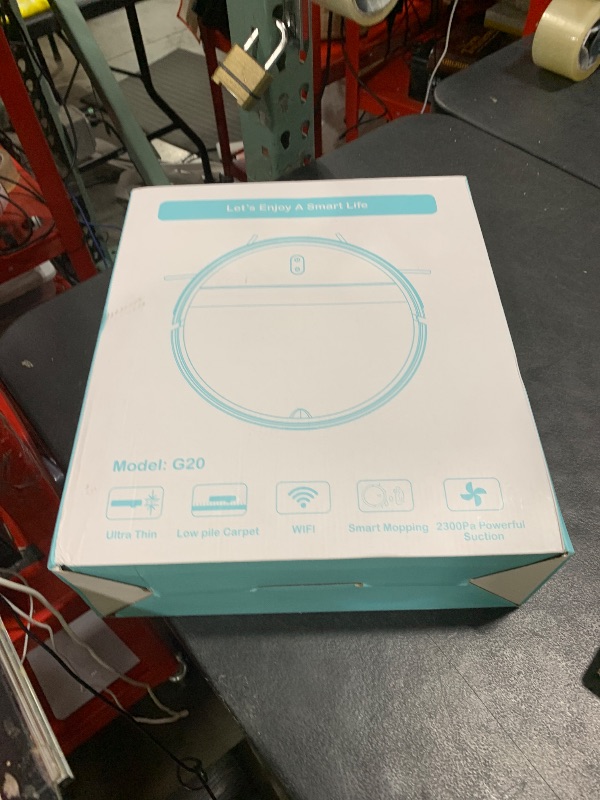 Photo 1 of Kilgone Robot Vacuum and Mop Combo 2300Pa for Pet Hair | Robotic Vacuum Cleaner with WiFi/Alexa/App | Auto Recharge & Tangle-Free | Ultra-Slim Quiet 2.8" for Hard Floors, Low-Pile Rugs