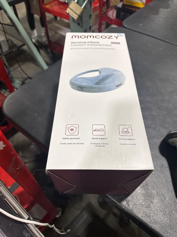 Photo 1 of Momcozy Exclusive Memory Foam Nursing Pillow - Pioneering Safety Fence-Plus Size Breastfeeding Pillow for Ergonomic Comfort & Support-Easier and Healthier Nursing - Fit for All, Removable Cover