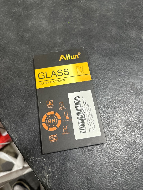 Photo 1 of Ailun 2 Pack Screen Protector for iPhone 13 [6.1 inch Display] with 2 Pack Tempered Glass Camera Lens Protector,[9H Hardness]-HD