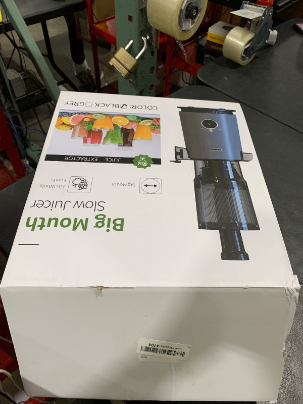 Photo 1 of Juicer Machines, ECOSELF 4.35" Large Feed Chute for Family Needs, Professional Hands Free Cold Press Juicer For Whole Fruits & Vegetables, Self Feeding for Juice Extractor Machine, Easy to Clean