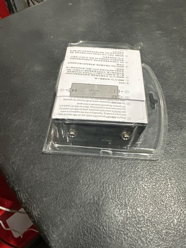 Photo 1 of Behringer Ultra-DI DI600P 1-channel Passive Microphone/Instrument Direct Box