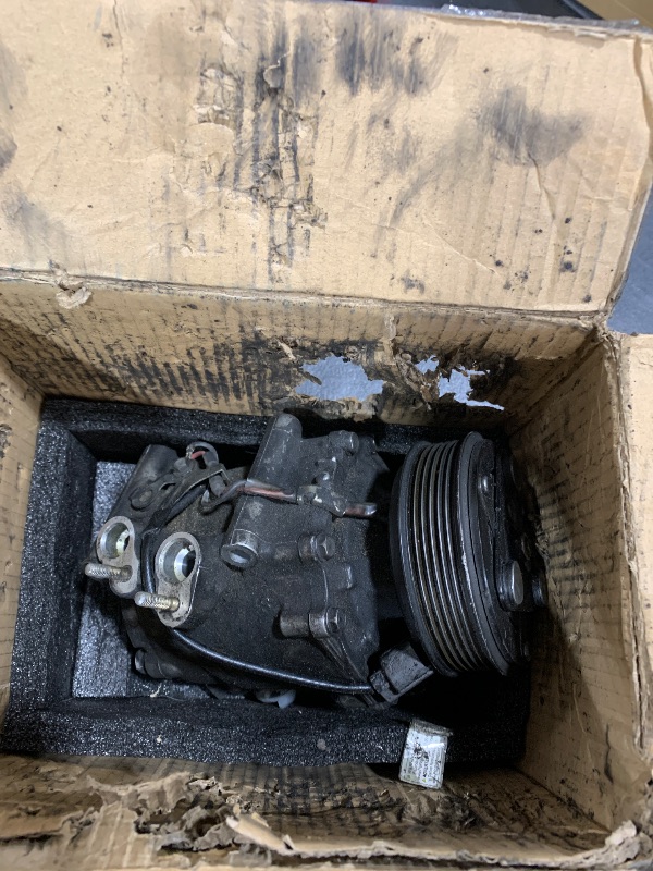 Photo 1 of ECCPP AC Compressor 2001 for Honda Civic for Acura EL 1.7L 1997-2001 for Honda Prelude 2.2L Fast Cooling Air Conditioning Compressor