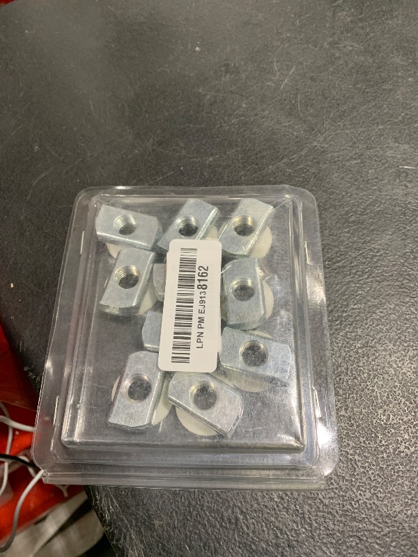 Photo 1 of 1/2"-13 Cone Nuts, Strut Channel Twirl Nut with Zinc Electroplate Finish for Use with Unistrut Channels (10 Pack)