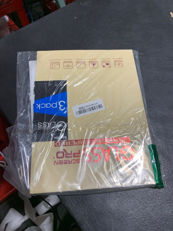 Photo 1 of SPARIN 3 Pack Screen Protector for iPad 9th 8th 7th Generation 10.2 Inch (2021/2020/2019 Model), Tempered Glass for iPad 10.2