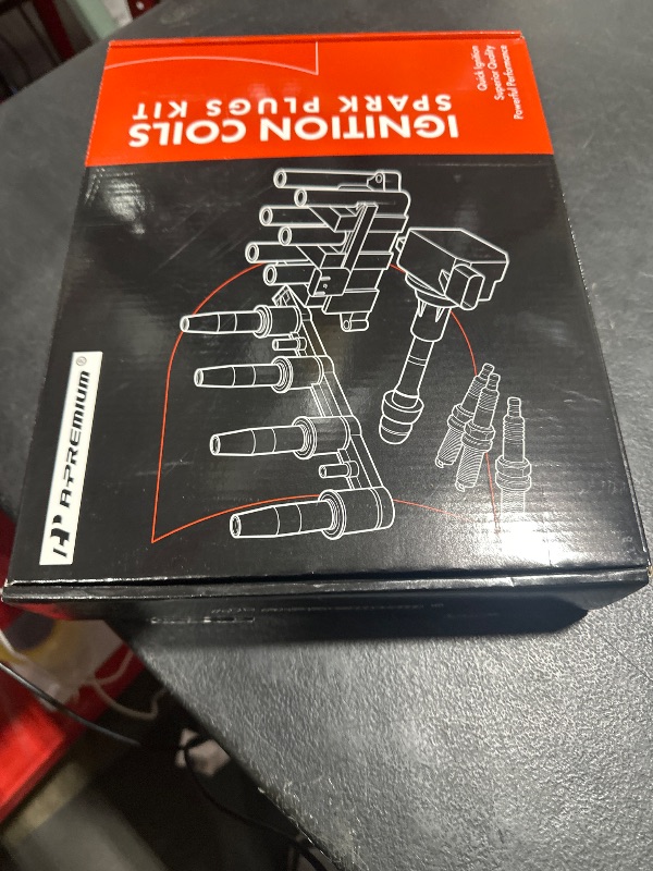 Photo 1 of A-Premium Set of 6 Ignition Coil Pack and Iridium Spark Plugs Compatible with Land Rover Range Rover 2014-2019, LR4 2014-2016, Discovery 2017-2020, Range Rover Sport 2014-2018, Range Rover Velar