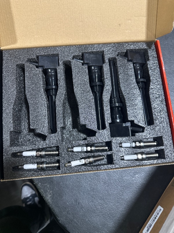 Photo 1 of A-Premium Set of 6 Ignition Coil Pack and Iridium Spark Plugs Compatible with Land Rover Range Rover 2014-2019, LR4 2014-2016, Discovery 2017-2020, Range Rover Sport 2014-2018, Range Rover Velar