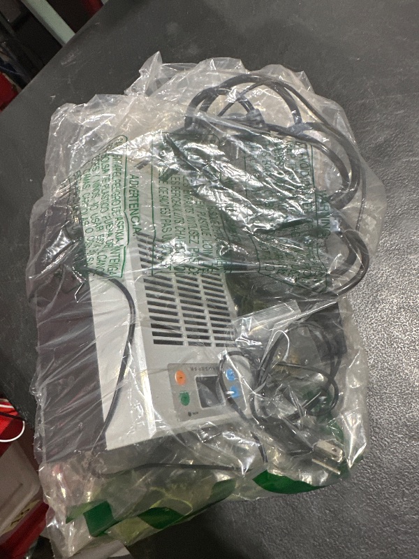 Photo 1 of Aquarium Chiller, ABS Housing Digital Display Intelligent Temperature Control Electric Water Heater Chiller for Aquaculture US Plug Pump US Plug 110V