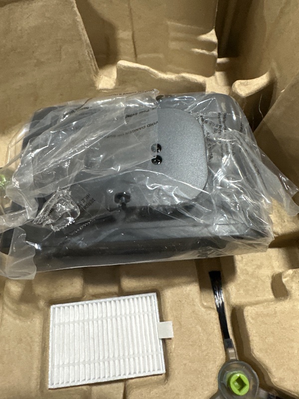 Photo 1 of Robot Vacuum and Mop, Mapping Robotic Vacuums Cleaner with LiDAR Navigation Smart & Strong Suction, WiFi/App/Alexa/Voice Control, Obstacle Avoidance, for Home, Wood/Hard Floors, Pet Hair -Grey