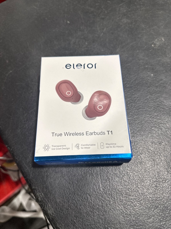 Photo 1 of eleror Mini Wireless Earbuds for Small Ear Canals, Bluetooth Ear Buds for Women with 2 Mic for AI Clear Calls, Small Earphones with Immersive Premium Sound Support Single Mode