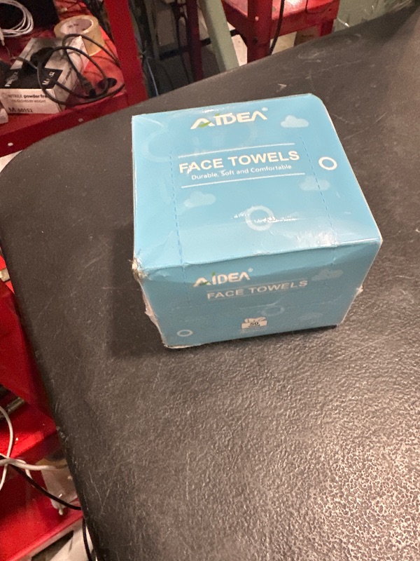 Photo 1 of AIDEA Face Towels Disposable-50Ct, Facial Cleansing Wipes for Sensitive Skin, Facial Towelettes for Makeup Removing, Nursing, Travel, Dry Wipes Face Cloths