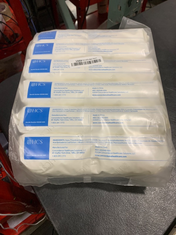 Photo 1 of HCS Adult Wipes, Extra Large (288) - Premium Body Wipes for Adults Bathing No Rinse - Shower Wipe, Bath Wipe - Elderly, Incontinence Wet Disposable Washcloths - Aloe, Unscented, 9"x12", 6 Packs of 48