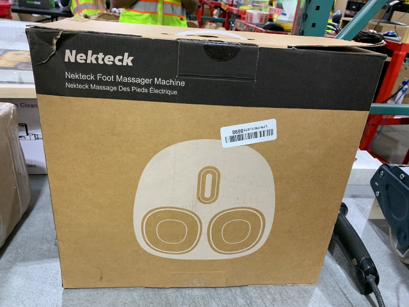 Photo 1 of Nekteck Shiatsu Foot Massager Machine and Heat, Air Compression with Deep Kneading Therapy, Relax for Home or Office (Large Size)