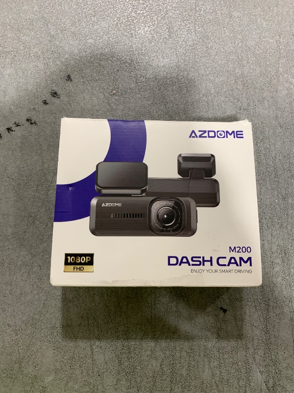 Photo 1 of Azdome M200 Mini Dash Cam WiFi Dashcam, 1080P Front Dash Camera for Cars, Hidden Car Camera with 24H Parking Mode G-Sensor Night Vision, AZDOME APP, Loop Recording, Support 128GB Max, Easy to Install