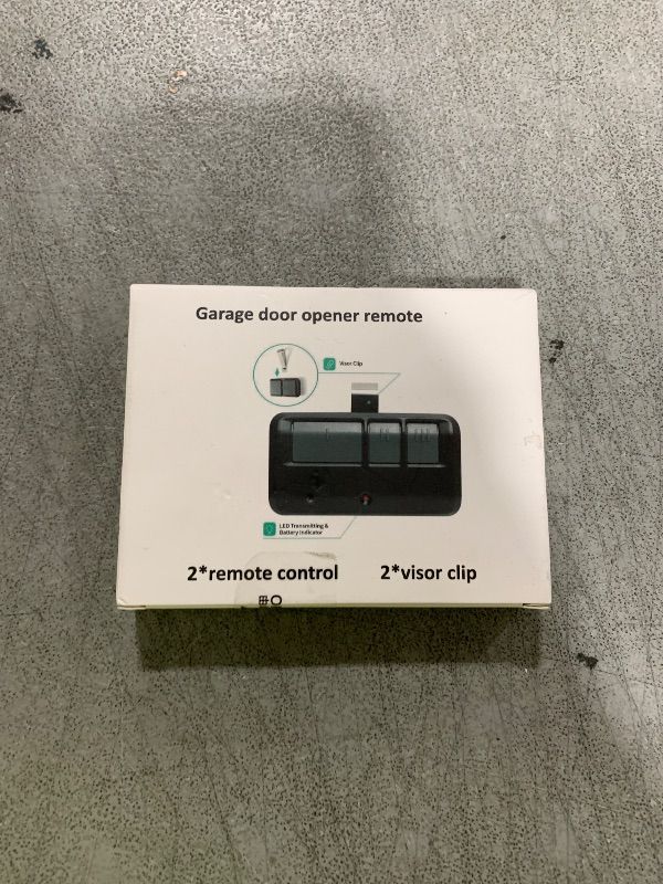 Photo 1 of 2 Replacement for Liftmaster Chamberlain Sears Craftsman 893MAX Garage Door Opener Remote 2 Pack