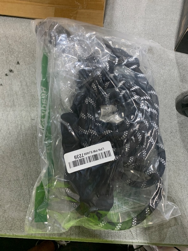 Photo 1 of 2 Pack Dog Leash, 4/5//6 FT Heavy Duty Nylon Rope Pet Leashes with Comfortable Padded Handle, Reflective Dog Leashes for Small Medium and Large Dogs (6FT-3/8,Black/Black)