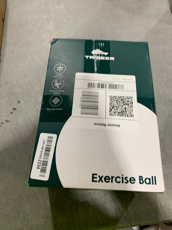 Photo 1 of Trideer Yoga Ball for Exercise, Pregnancy & Birthing, 5 Sizes Exercise Ball for Physical Therapy, Stability, Fitness, Quick Pump Included