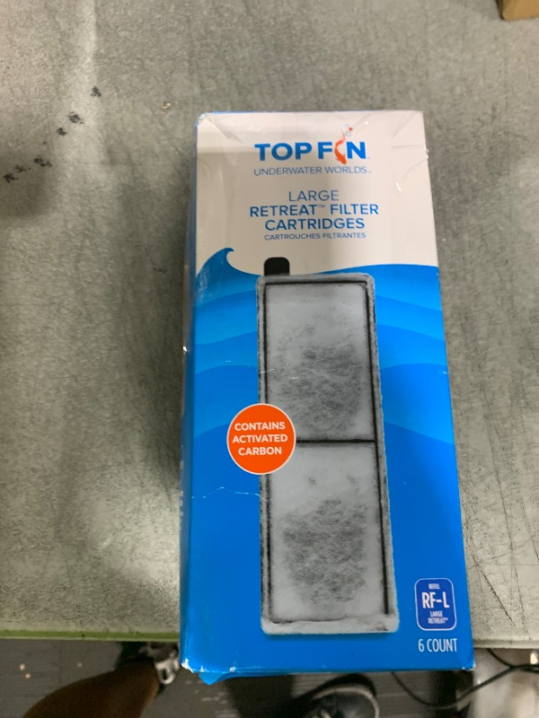 Photo 1 of Top Fin Retreat Filter Large, RF-L (6 Count)