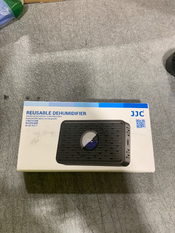 Photo 1 of JJC Reusable Desiccant Dehumidifier with 70g Silica Gel, Portable Moisture Absorber for Gun Safe, Camera Lens Electronic Dry Cabinet, 3D Printer Filaments Storage, Guitar Bag & Closet, USB-C Charging