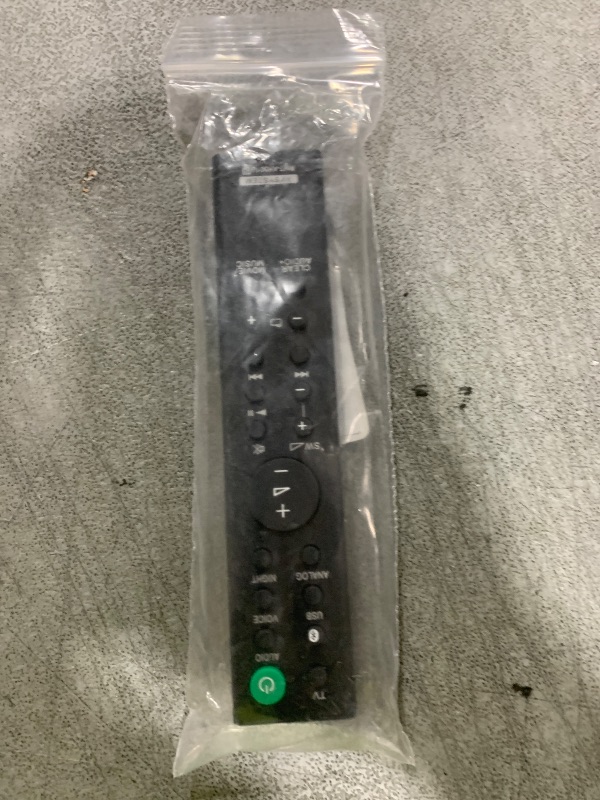 Photo 1 of New RMT-AH301U RMTAH301U Remote Control Compatible with Sony Sound Bar AV Speaker System HT-MT300 HT-MT301 HT-MT300/B HT-MT300/W HTMT300 HTMT301 HTMT300B HTMT300W