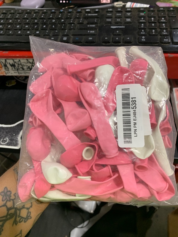 Photo 1 of LOONELO Pink Bow Balloon Arch Kit, Coquette Girl Party Decorations, 149pcs Light Pink Bow Balloons for Princess Birthday, Wedding, Bridal Shower, Engagement, Anniversary Bachelorette Party Supplies