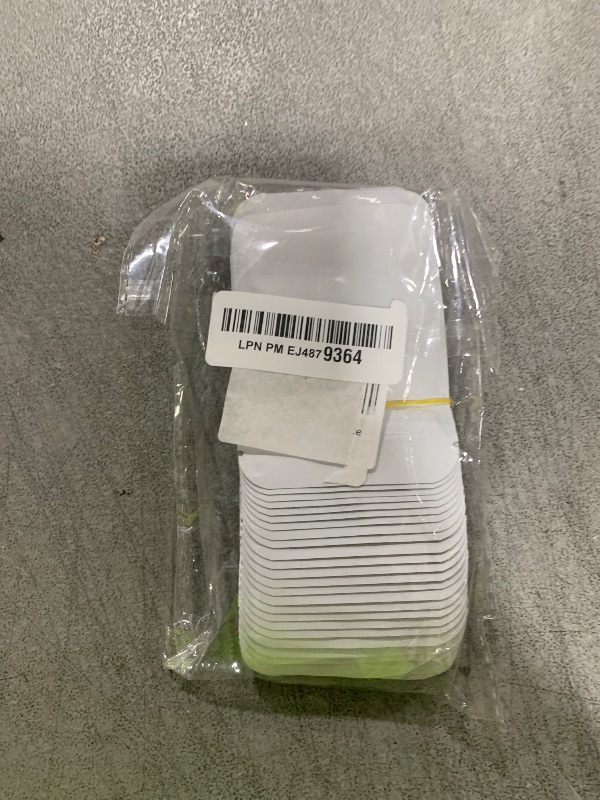 Photo 1 of 100 Pack Resealable Packaging Bags for Small Business Double-Sided Color Smell Proof Bags for Food Storage Flat Bags (White, 2.7" x 3.8")