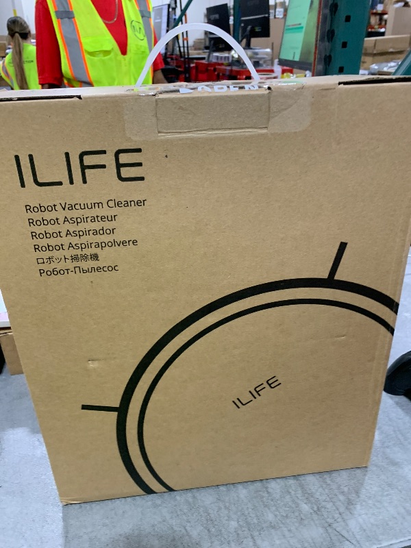 Photo 1 of ILIFE V5s Plus Robot Vacuum and Mop Combo, Works with 2.4G WiFi, Alexa/App/Remote Control, Automatic Self-Charging Robotic Vacuum Cleaner, for Pet Hair, Hard Floor, Low Carpet (V5s Pro Upgraded)