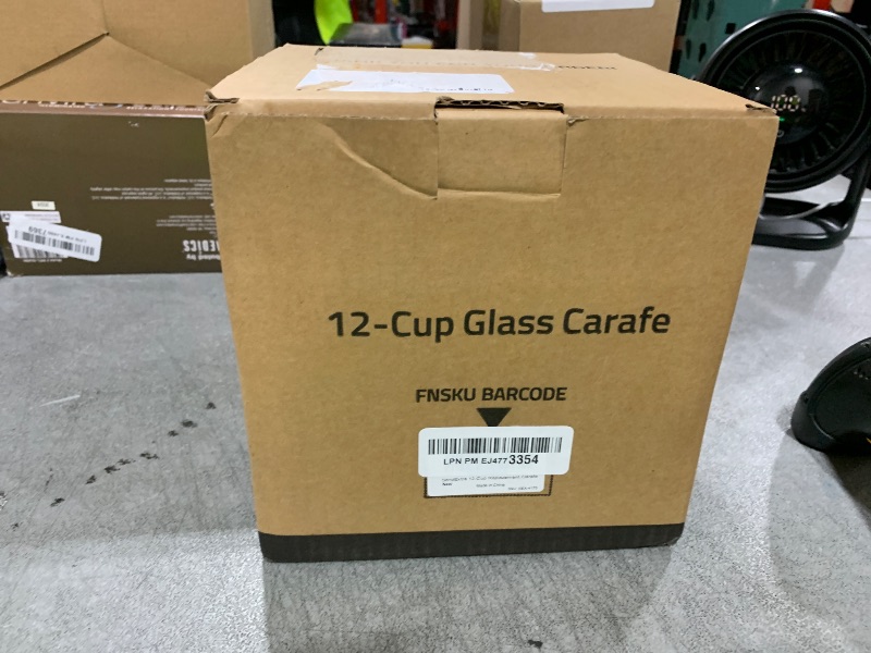 Photo 1 of 12-Cup Replacement Carafe Compatiable with Black and Decker Coffee Maker Model# CM1160B, CM1160W