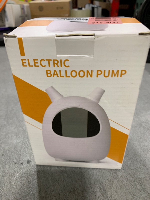 Photo 1 of Balloon Pump Electric, SPLAKS Balloons Inflator Air Pump Portable Balloon Blower for Garland Arch, Party Decoration, Birthday, Gender Reveal, Graduation