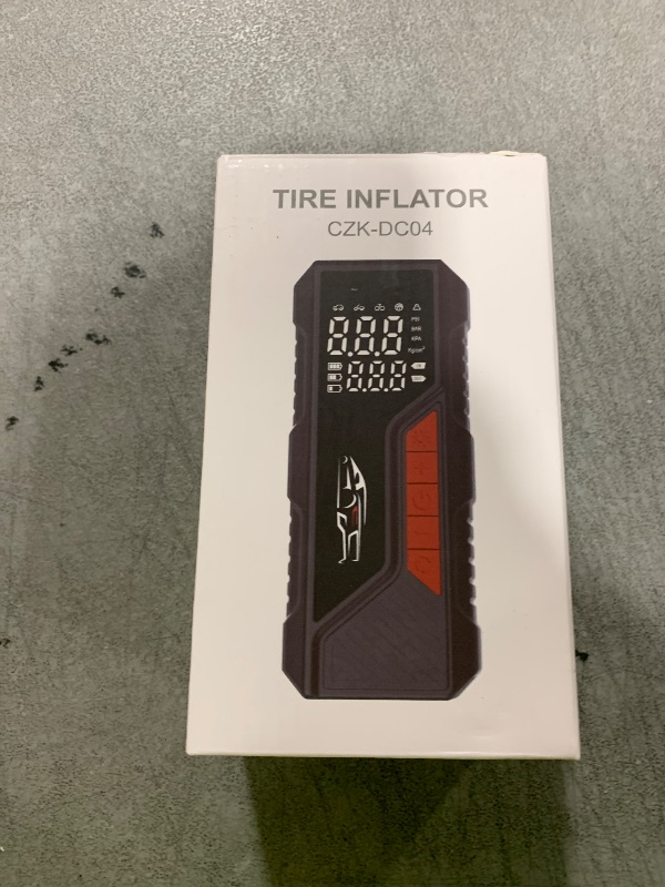 Photo 1 of Aneson Tire Inflator Portable Air Compressor, Cordless Air Pump for Car Tire 150PSI with 12V DC, Electric Bike Pump with Pressure Gauge, Auto Shutoff, for Bicycle, Ball, Motorcycle Accessories