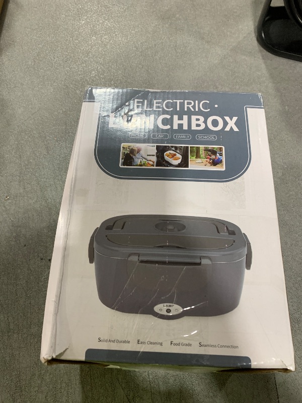 Photo 1 of Carsolt Electric Lunch Box Food Heater 3 in 1 Portable Warmer Leakproof Heated Box for Adults, 12V/24V 110V Heating Microwave for Car/Home with 1.5L Removable Stainless Steel Container