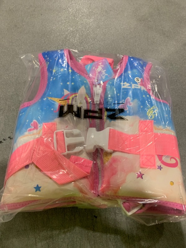 Photo 1 of 2PM SPORTS Toddler Swim Vest for 20-50 lbs Kids Float Jacket with Adjustable Safety Strap for Girls Boys 2 3 4 5 6 Years Old Premium Buoyancy Neoprene Children Swimming Floaties