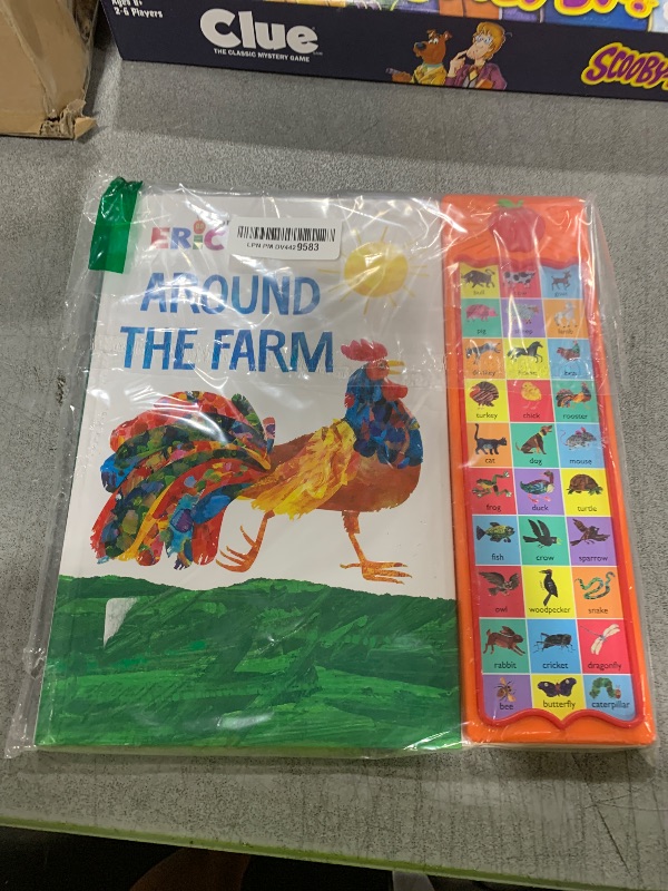 Photo 1 of World of Eric Carle, Around the Farm 30-Button Animal Sound Book - Great for First Words - PI Kids