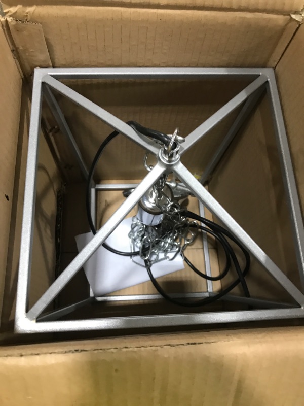 Photo 1 of CHROME COLORED LANTERN
LIGHT
