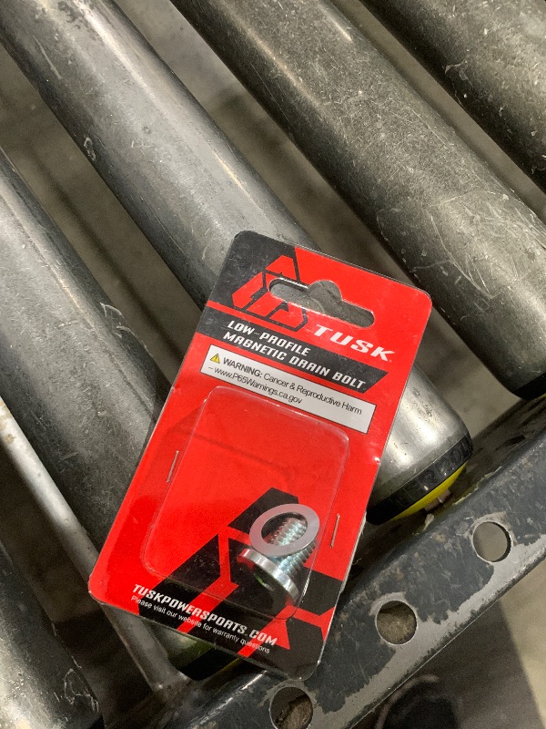 Photo 1 of Tusk Low-Profile Magnetic Drain Bolt Compatible with Kawasaki KLR650 1987-2018, 2022-2025