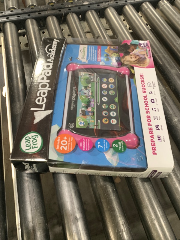Photo 1 of LeapFrog LeapPad Academy Kids’ Learning Tablet, Pink