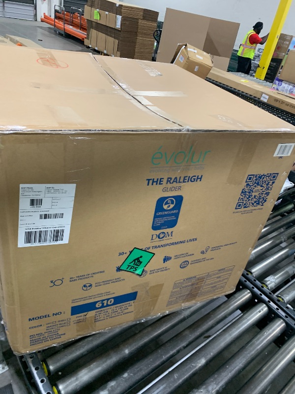 Photo 1 of Evolur Raleigh Basic Glider, Recliner and Rocker in Pink