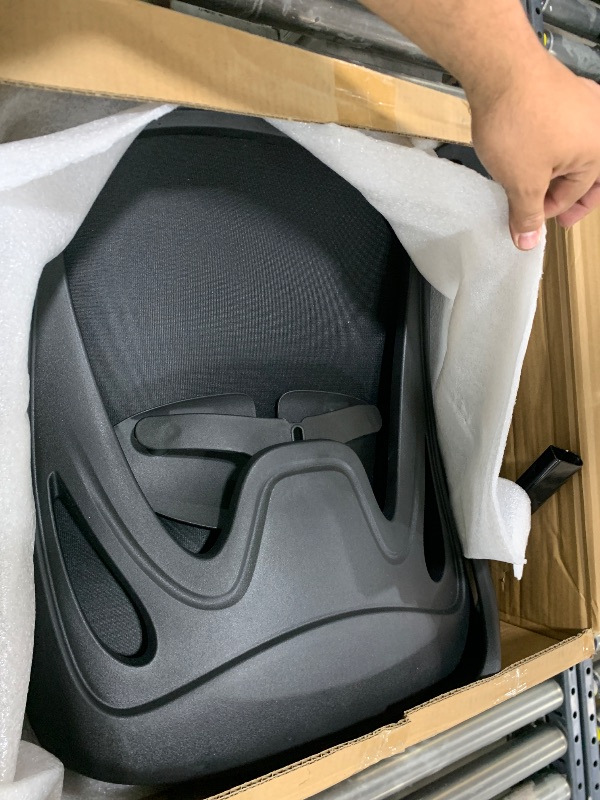 Photo 1 of Primy Drafting Chair Tall Office Chair with Flip-up Armrests Executive Ergonomic Computer Standing Desk Chair with Lumbar Support and Adjustable Footrest Ring (Black)