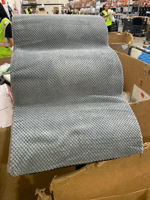 Photo 1 of Cushioned pet steps for cat or dog. Color grey 