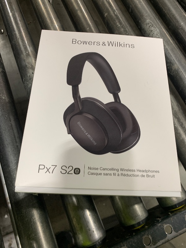 Photo 1 of Bowers & Wilkins Px7 S2e Over-Ear Headphones - Enhanced Noise Cancellation & Transparency Mode, Crystal-Clear Calls, Bluetooth, 30-Hour Playback, Anthracite Black