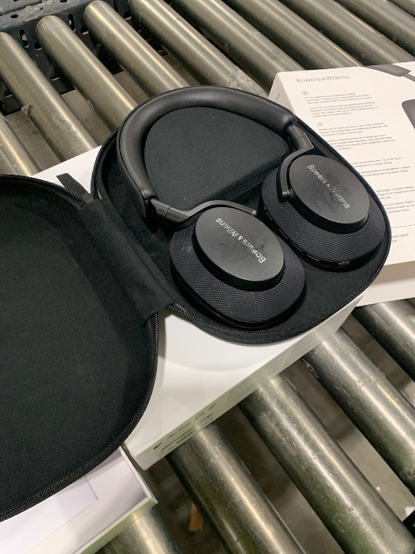 Photo 1 of Bowers & Wilkins Px7 S2e Over-Ear Headphones - Enhanced Noise Cancellation & Transparency Mode, Crystal-Clear Calls, Bluetooth, 30-Hour Playback, Anthracite Black