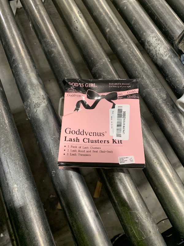 Photo 1 of Goddvenus Wispy Lash Clusters Kit Lash Extension Natural C Curl Fluffy Cluster Eyelash Extensions Individual Lashes Kit with Bottom Lash Clusters Waterproof Bond and Seal DIY at Home