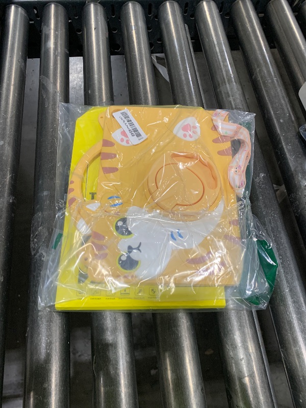 Photo 1 of for Samsung Galaxy Tab A9 Plus 11 Inch Case Kids Girls for Samsung Tablet Cases with Screen Protector Rotating Stand Lanyard Soft Silicon Cute Cat Cover for Samsung Tab A9+ Case 11 Inch